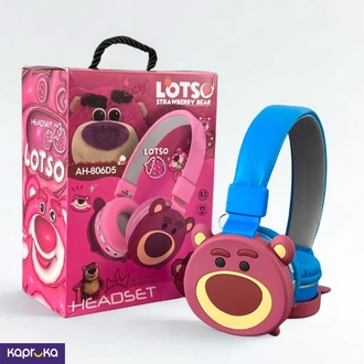 Lotso Strawberry Bear Kids Headphone - Safe Kids Headset Sri Lan  Online for none