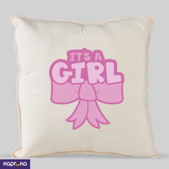 Its A Girl Plush Pillow  Online for none