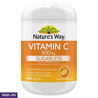 Nature S Way Vitamin C 500mg 300 Tablets  Online for none
