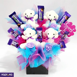 Midnight Blues Chocolate Bouquet Buy Chocolates Online for specialGifts
