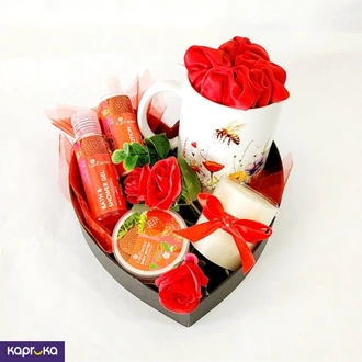 Sweetheart Glow Gift Box For Her  Online for none