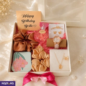 Blush And Bloom Bestie Gift Box  Online for none