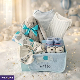 Sweet Little Bunny Baby Boy Gift Set Buy baby Online for specialGifts