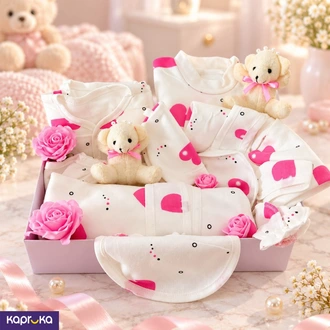 The Little Pink Hearts Baby Girl Pack  Online for none