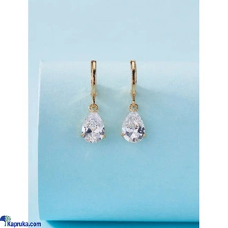 Cubic Zirconia Water Drop Earrings - Women`s Jewelry  Online for none