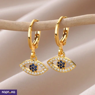 Stainless Steel Evil Eye Dangles Buy Jewellery Online for specialGifts