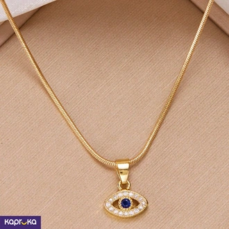 Stainless Steel Evil Eye Pendant Necklace Buy Jewellery Online for specialGifts