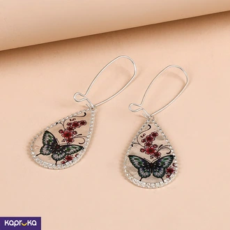Vintage Butterfly Drop Earrings - Limitededition - Women`s Jewel  Online for none