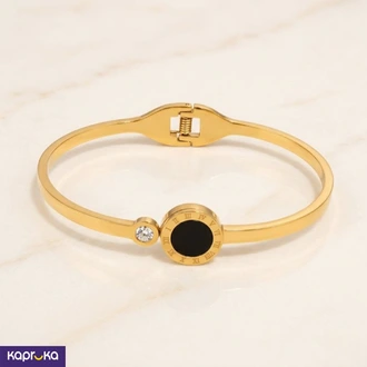 Gold Plated Stainless Steel Minimal Bangle Buy Jewellery Online for specialGifts