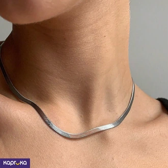 Stainless Steel Herringbone Necklace Buy Jewellery Online for specialGifts