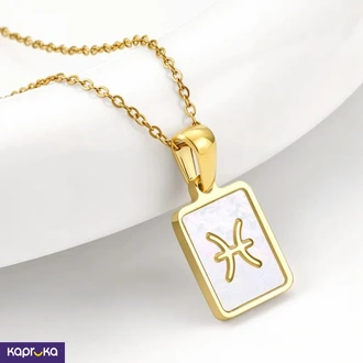 Stainless Steel Pisces Pendant Necklace Buy Jewellery Online for specialGifts
