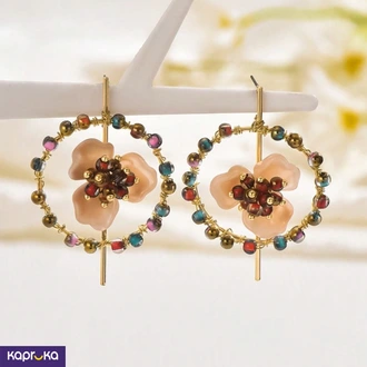 Unique Floral Petal Colourful Earrings Buy LimitedEdition Online for JEWELRY/WATCHES
