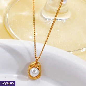 Gold Plated Pearl Pendant Necklace Buy LimitedEdition Online for JEWELRY/WATCHES