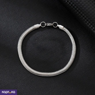 Stainless Steel Herrington Silver Bracelet For Men Buy Jewellery Online for specialGifts