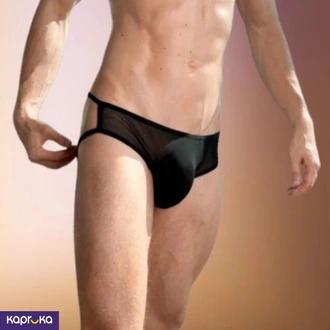 Sexy Black Thong For Men With Chain Deco Size Medium Buy Intimate Essentials Online for specialGifts