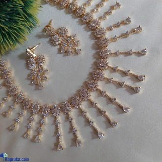 RADIANT BLOOM ROSE GOLD ELEGANCE CHOKER - Sindu`s Collections.lk  Online for none