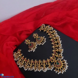 GLORIOUS HERITAGE GUTAPUSALA NECKPIECE - Sindu`s Collections.lk  Online for none