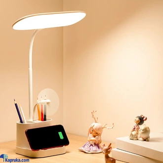 LED Desk Lamp With Pen Holder For Desk With 3 Colours Stepless D  Online for none