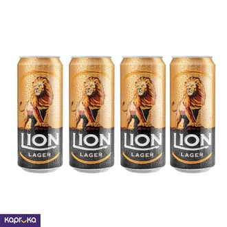 Lion Lager Beer 330ml Can 04 Pack Buy Order Liquor Online For Delivery in Sri Lanka Online for specialGifts