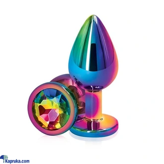 Multicolor Large Steel Anal Plug But Plug Gay And Women  Online for none