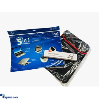 15 Point 6 Laptop Pouch And 5 In 1 Skin Pack With Portable Steel  Online for none