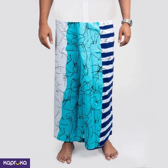 Blue n White Sarong Buy Clothing and Fashion Online for specialGifts