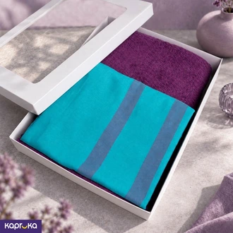 Purple Towel With Matching Sarong Buy Clothing and Fashion Online for specialGifts