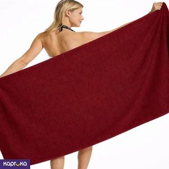 Maroon Bath Towel 35 X 60  Online for none