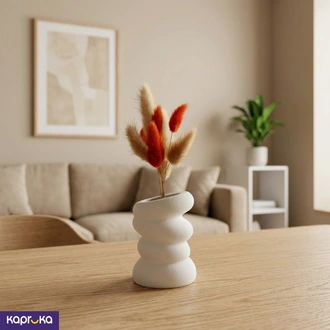 Nordic Cloud Vase With Dried Pampas Buy Household Gift Items Online for specialGifts