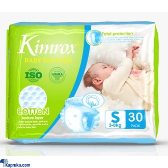 KIMROX BABY DIAPERS Small 30 pcs 3kg to 8kg Buy A N Enterprises Online for MOTHER AND BABY