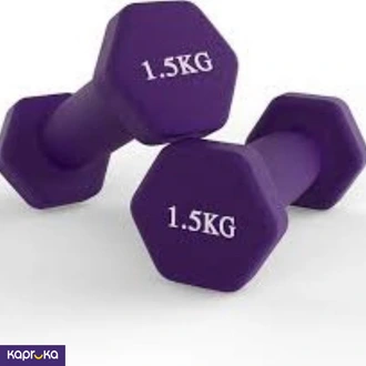 Fitness Fixed Dumbells 01 And Half 1kg Purple  01pc Pd Buy sports Online for specialGifts