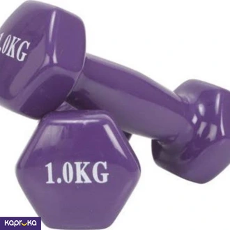 Fixed Dumbells 1 Kg Purple Color 2 Pc Set Pd Buy sports Online for specialGifts