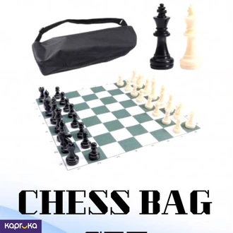 Chess Set With Carry Bag Mat Size 16 5 X 16 5 Pd Buy sports Online for specialGifts