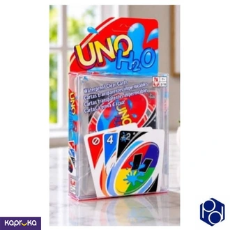 Uno H2o Card Game Waterproof Clear Cards Buy sports Online for specialGifts