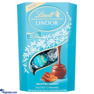 LINDT LINDOR SALTED CARAMEL 200G  Online for none
