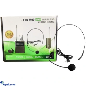 Headphone Plus Microphone Wireless Full Kit Ttdm09 Imported Prod  Online for none