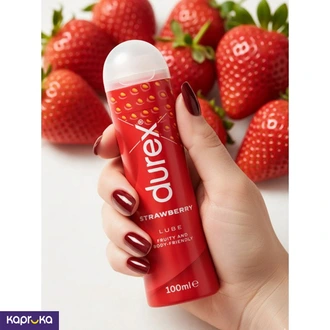 Durex UK Strawberry Lube 100ml Buy None Online for Adult Products