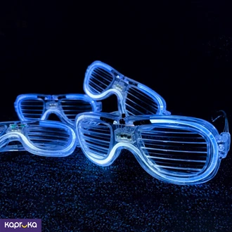 LED Boo Halloween Shades - Blue  Online for none