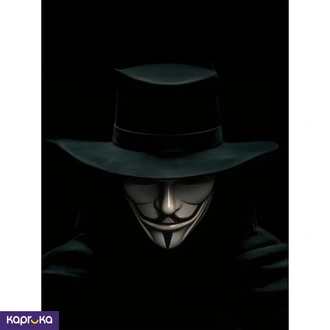 Anonymous Mask For Halloween White  Online for none