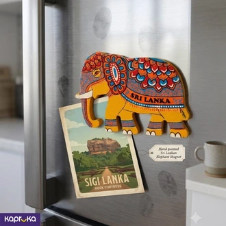 Fridge Magnet Kandian Elephant Orange Color Buy Household Gift Items Online for specialGifts