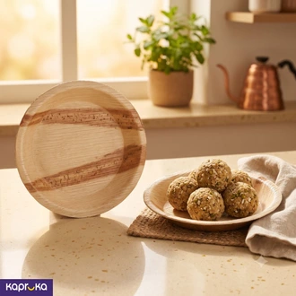 Areca Leaf Plates 6 Inch - Kolapath Disposable Plates Sri Lanka  Online for none
