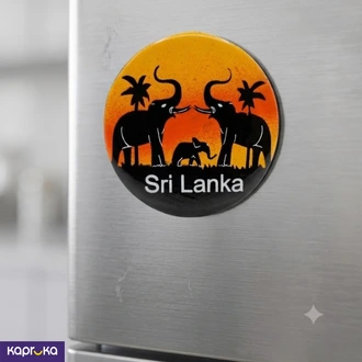 Fridge Magnet Wild Elephant Family Buy Household Gift Items Online for specialGifts
