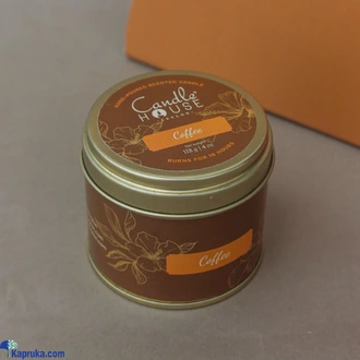 Coffee Tall Tin Candle  Online for none