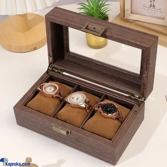 3 Slot Watch Storage Box Buy The Shopping Kingdom Online for HOUSEHOLD