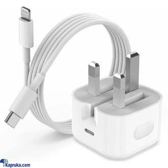 Iphone Wall Charger 20W With Type C To Lightning Cable For Fast  Online for none