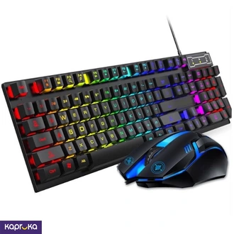Gaming Esports Wireless Rechargeable Keyboard And Mouse Led Ligh  Online for none