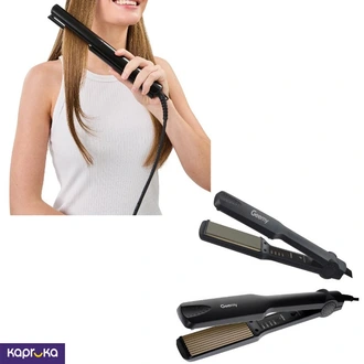Hair Beauty Saloon Tools Crimper And Straightner Geemy Combo  Online for none