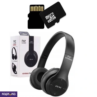 Headphone Wireless P47 With Win A Free Gift Micro Sd Memory Card Limited Time Best Offer Buy Online Electronics and Appliances Online for specialGifts