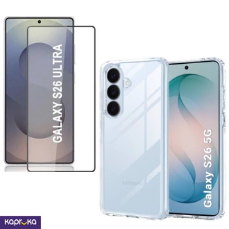 S26 Samsung Galaxy Transparent Back Cover With High Grade Temper  Online for none