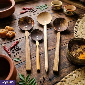 Coconut Shell Cookery Spoon Set Aesthetic Ancient Generation Product Buy BESTEL FEATURE MOBILE Online for HOUSEHOLD